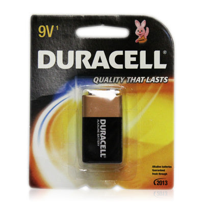 قوة DurAcell طويلة الأمد مضمونة 9V1كسر زيرو