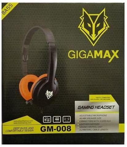 GIGAMAX GM-008 GAMING HEADSET - مستعمل