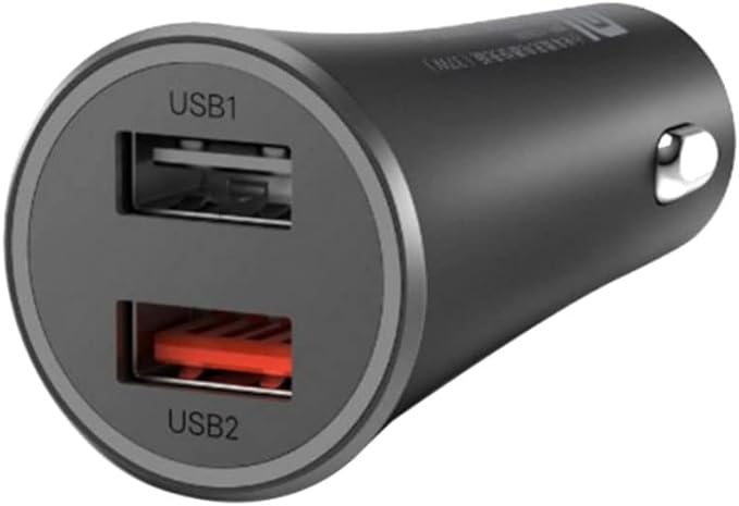 Xiaomi Mi 37W Dual Car Charger - Black - علبة مفتوحة