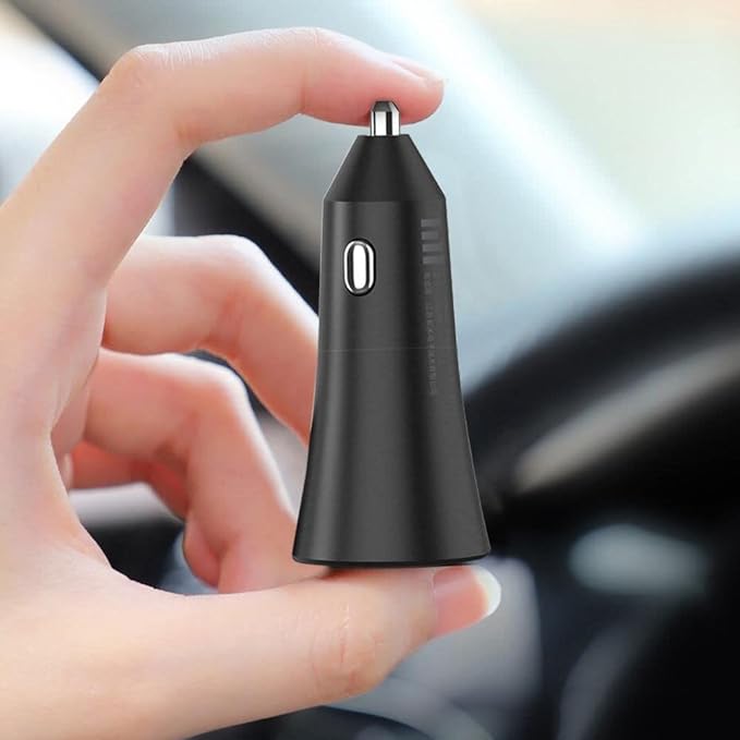 Xiaomi Mi 37W Dual Car Charger - Black - علبة مفتوحة