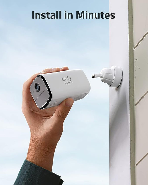 Eufy Outdoor Security Camera 2K Wire-free Solo pro - علبة مفتوحة