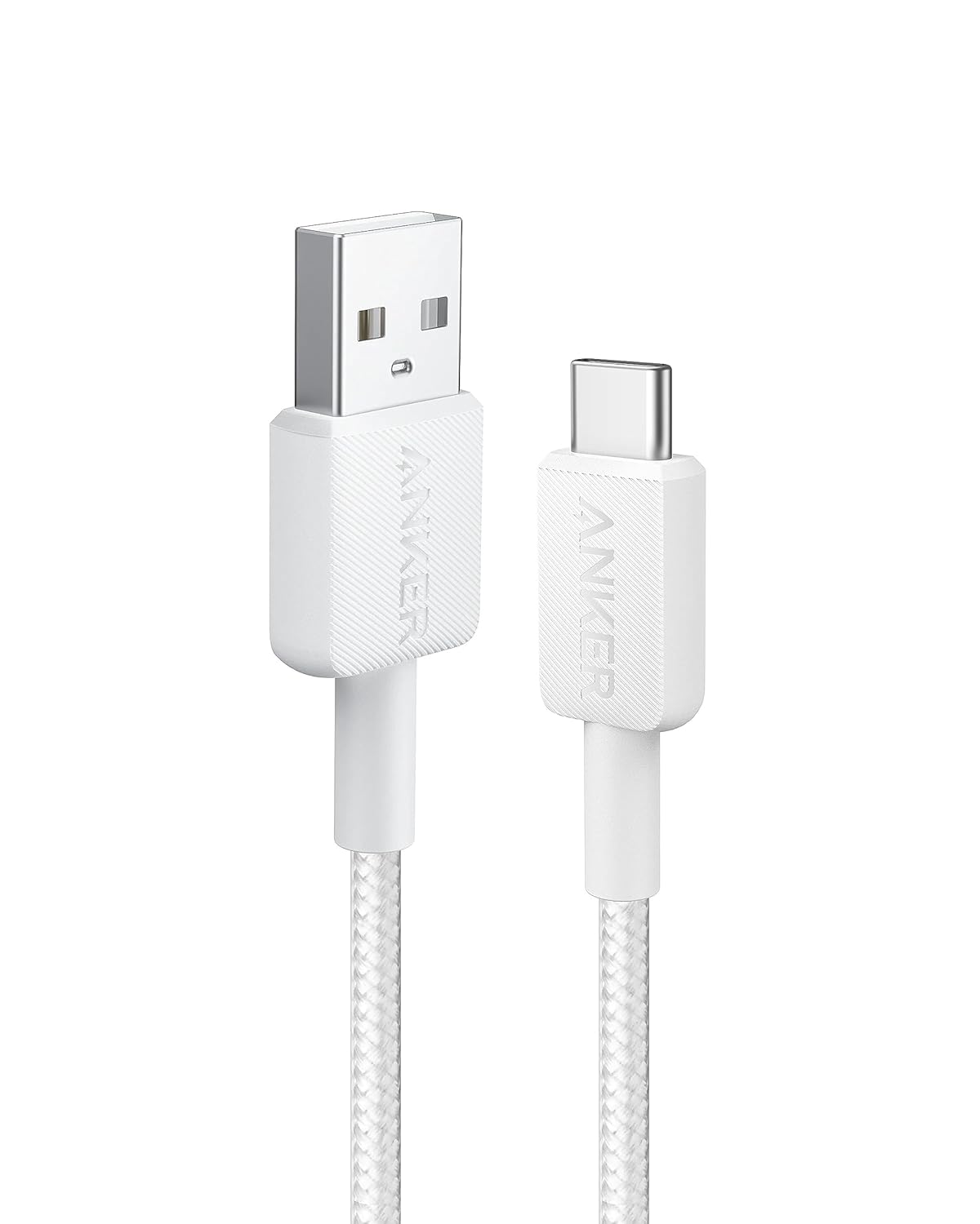 Anker 322 USB-A To USB-C 60W 90cm Cable White - علبة مفتوحة