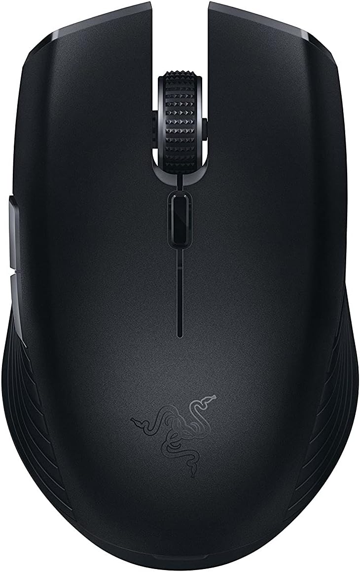 Razer Atheris Ambidextrous Wireless Mouse, 7200 DPI, Dual Wireless Connectivity, Compact Design, Long Battery Life