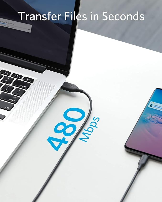 ANKER POWERLINE lll USB-C TO USB-C CABLE 0.9M - علبة مفتوحة