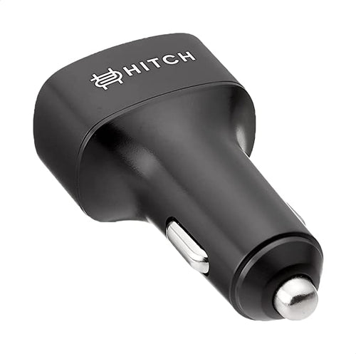 قِطع خاصة - Hitch Tri-P 30w Car Charger 3 Ports - Q3.0 + SCP Support Black - منفذ من التلاتة لا يعمل