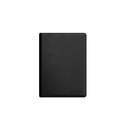 Hitch Bifold Card Wallet, Genuine Leather, RFID Blocking, Slim Design, 8 Card Slots, Cash Compartment