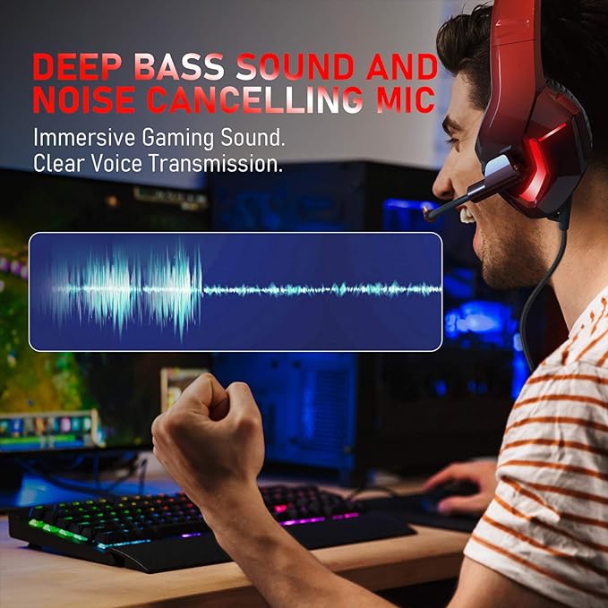 NEEDONE K19-RGB Gaming Headset - علبة مفتوحة