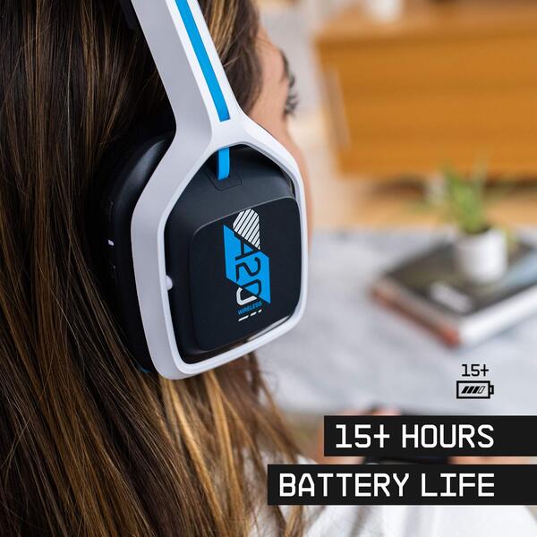 Astro A20 Wireless Gaming Headset Black / Blue - علبة مفتوحة