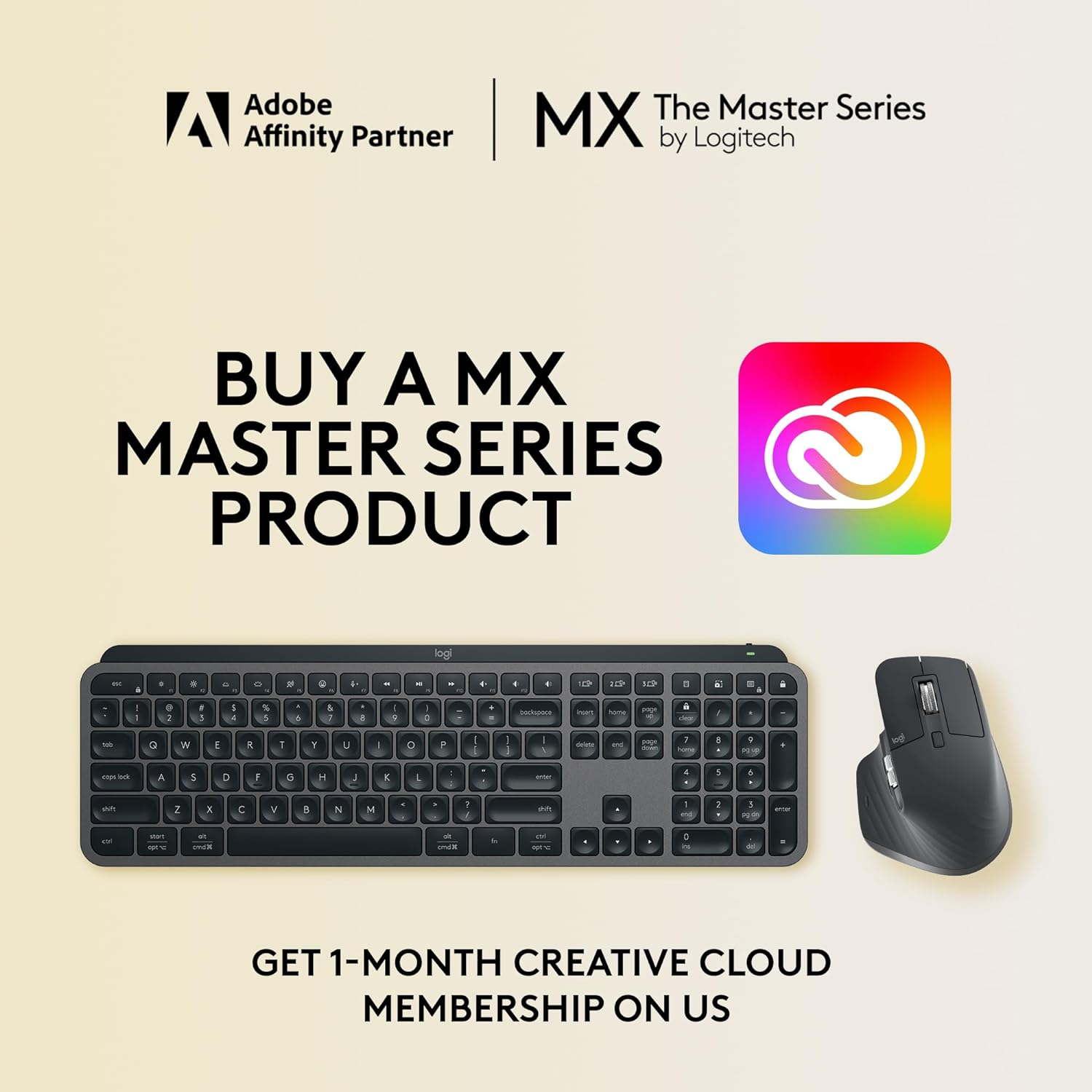 قِطع خاصة - Logitech MX Keys Advanced Wireless مضيئة لوحة المفاتيح لنظام التشغيل Mac US/ENG - خبطة فائقة فى زاوية الكيبورد 