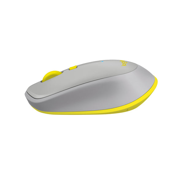 Logitech M535 Mouse Bluetooth Optical 1000 DPI Ambidextrous Grey,Yellow - كسر زيرو