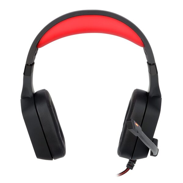 Redragon H310 MUSES2 Wired USB Gaming Headset, 7.1 Surround Sound, Noise-Cancelling Microphone, RGB Lighting, Comfortable Ear Cushions