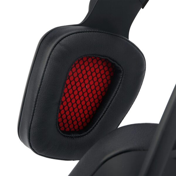 Redragon H310 MUSES2 Wired USB Gaming Headset, 7.1 Surround Sound, Noise-Cancelling Microphone, RGB Lighting, Comfortable Ear Cushions