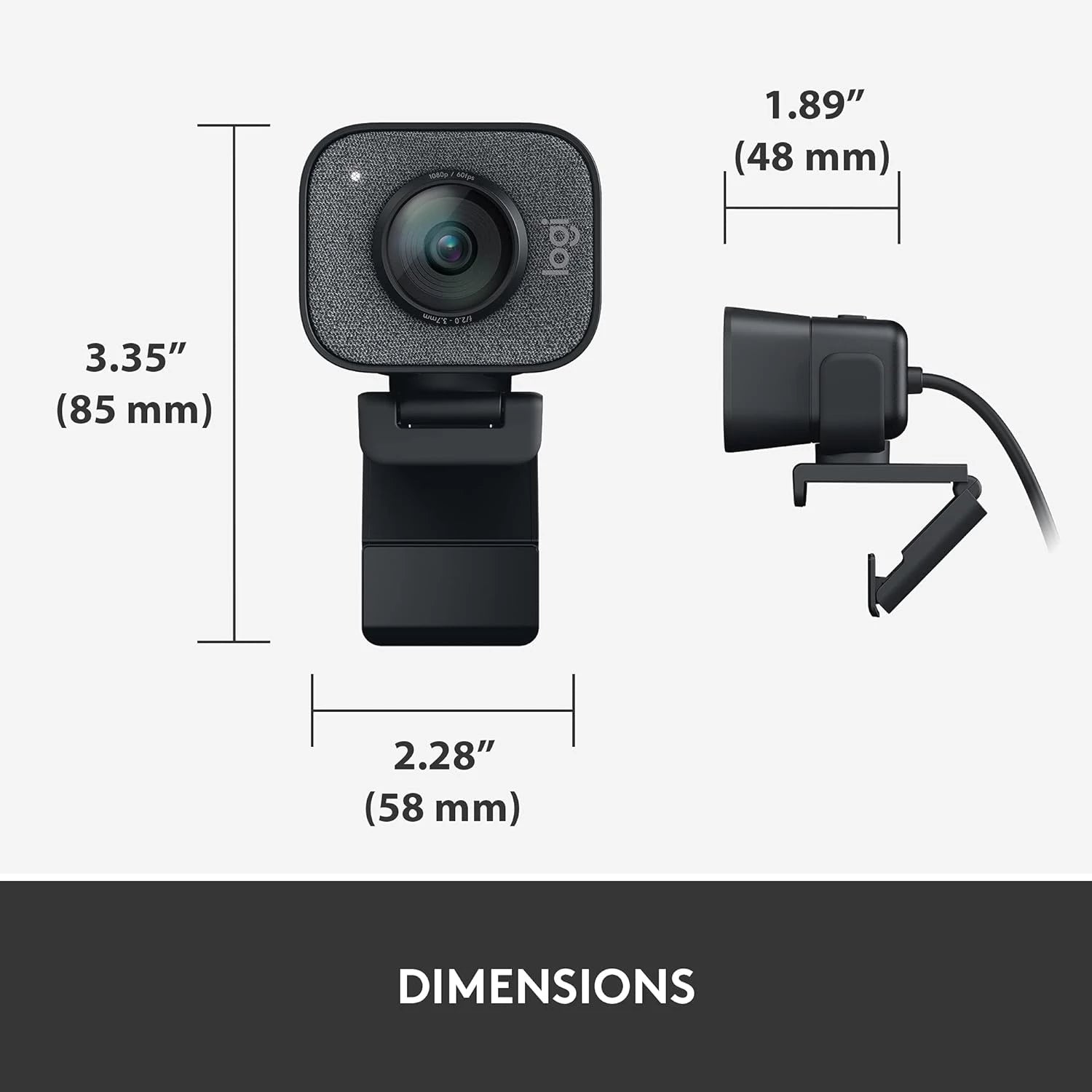 Logitech StreamCam - Full HD 1080p Streaming Webcam - علبة مفتوحة