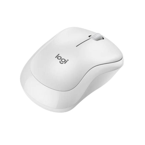 Logitech M240 Silent Wireless Mouse, Silent Clicking, Comfortable Shape - Off White