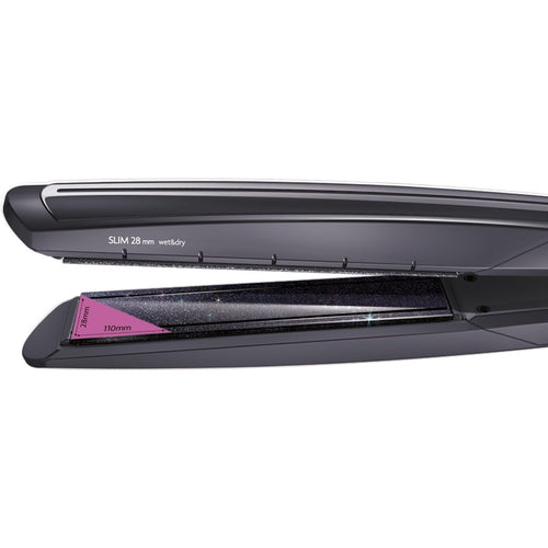 Babyliss ST326E Wet & Dry Slim Hair Straightener - Black - علبة مفتوحة