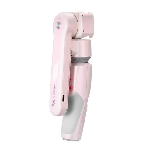 Zhiyun Smooth XS Portable Phone Gimbal Stabilizer with Extendable Selfie Stick - Pink - Rebuy-Box