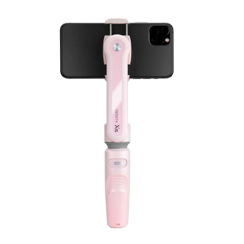 Zhiyun Smooth XS Portable Phone Gimbal Stabilizer with Extendable Selfie Stick - Pink - Rebuy-Box