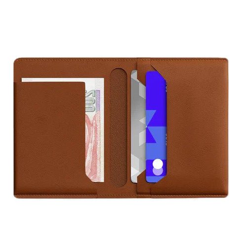 HITCH Leather Bi-fold Card Wallet - Havan - مستعمل