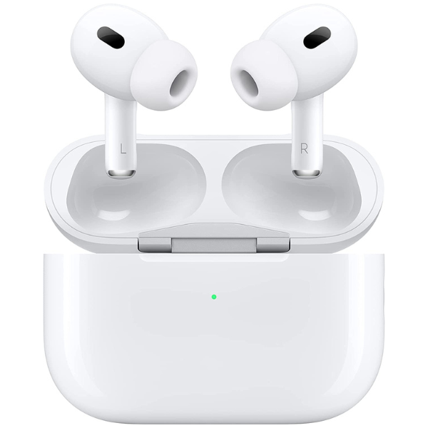 Apple AirPods Pro (الجيل الثاني) - سعة واسعة 