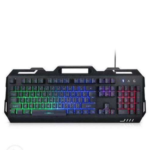 UTOPIA X200 Multimedia Keyboard, USB Connection, Ergonomic Design, LED Backlighting