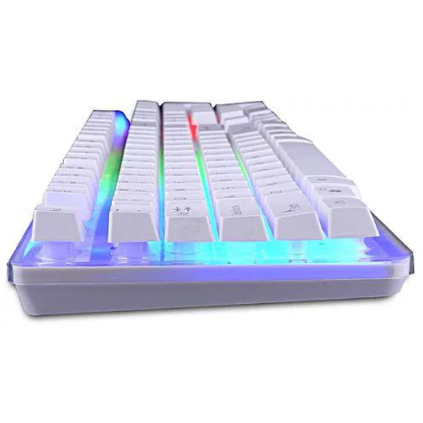 Xunfox USB Keyboard KB-20, Durable Design, Quiet Keys, Ergonomic Layout