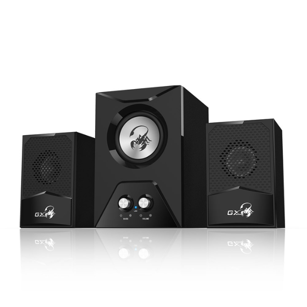 Genius Gaming Speaker System 15W SW-G2.1  - علبة مفتوحة