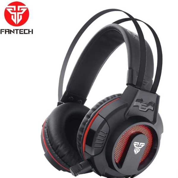 Fantech VISAGE II HG17s RGB LED Gaming Headset with Microphone, Adjustable Headband, Comfortable Fit - Rebuy-Box