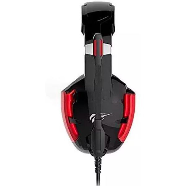 HAVIT GAMENOTE HV-H2001U Gaming Headset, 7.1 Surround Sound, USB Connectivity, Red LED Lighting, Noise-Cancelling Microphone