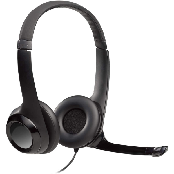 Logitech Headset H390 - علبة مفتوحة