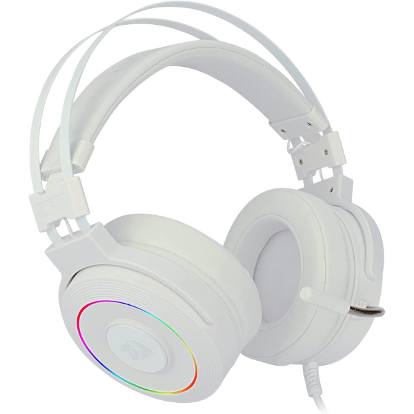 قِطع خاصة - Redragon H320 Lamia2 7.1 Gaming RGB Headset White - المايك مكتوم