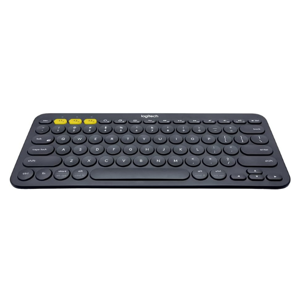 Logitech K380 Multi-Device Bluetooth Keyboard, Compact Design, 3 Device Pairing, Long Battery Life