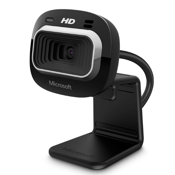 Microsoft Lifecam 720P HD3000 Webcam USB Connectivity, Black - علبة مفتوحة