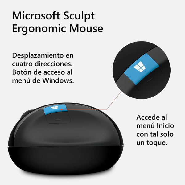 Microsoft Sculpt Ergonomic Mouse - علبة مفتوحة