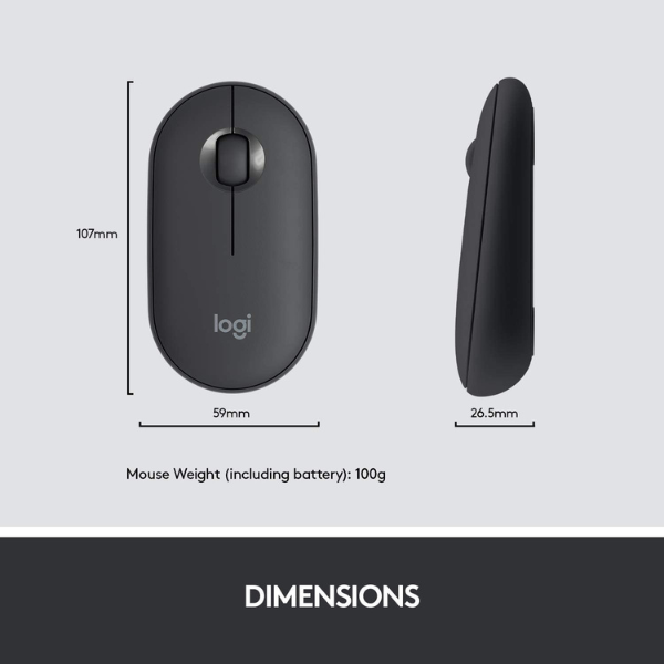 Logitech MK470 Wireless Slim Keyboard and Mouse Black - علبة مفتوحة