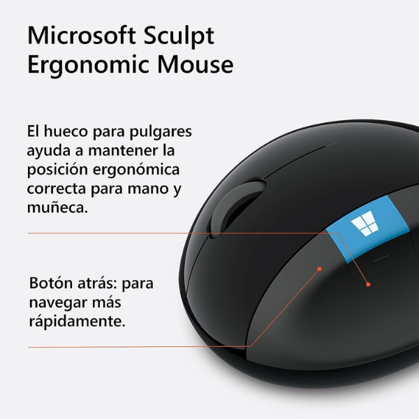 Microsoft Sculpt Ergonomic Mouse - علبة مفتوحة