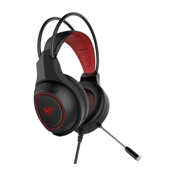 HAVIT HV-H2239D Gaming Headphone, 3.5mm Audio Jack & USB, RGB Lighting, Noise-Cancelling Microphone, Adjustable Headband