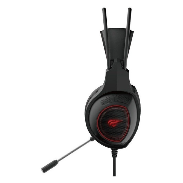 HAVIT HV-H2239D Gaming Headphone, 3.5mm Audio Jack & USB, RGB Lighting, Noise-Cancelling Microphone, Adjustable Headband