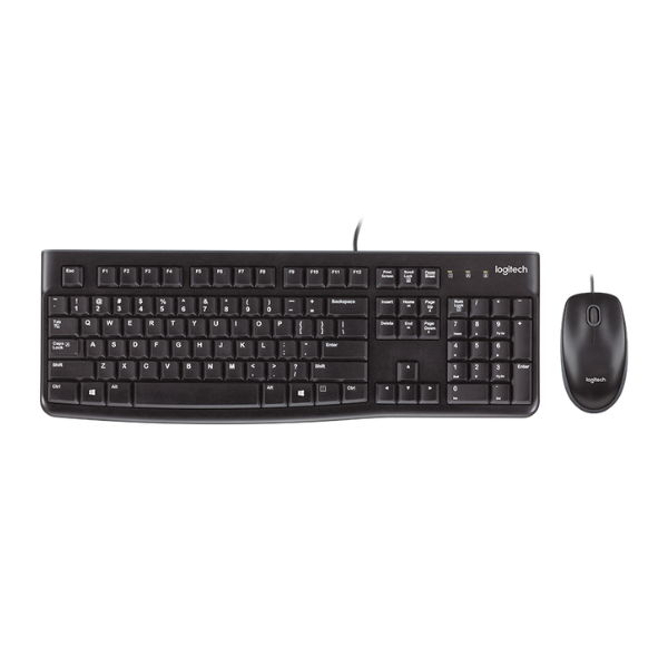 Logitech MK120 Wired Mouse and Keyboard - علبة مفتوحة