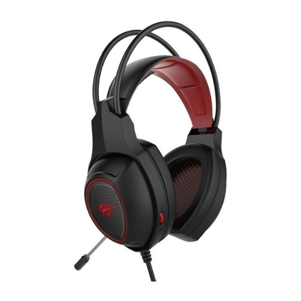 HAVIT HV-H2239D Gaming Headphone, 3.5mm Audio Jack & USB, RGB Lighting, Noise-Cancelling Microphone, Adjustable Headband