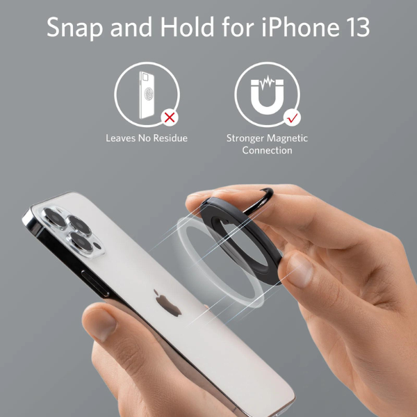 Anker Magnetic Phone Grip (MagGo) - Blue - علبة مفتوحة