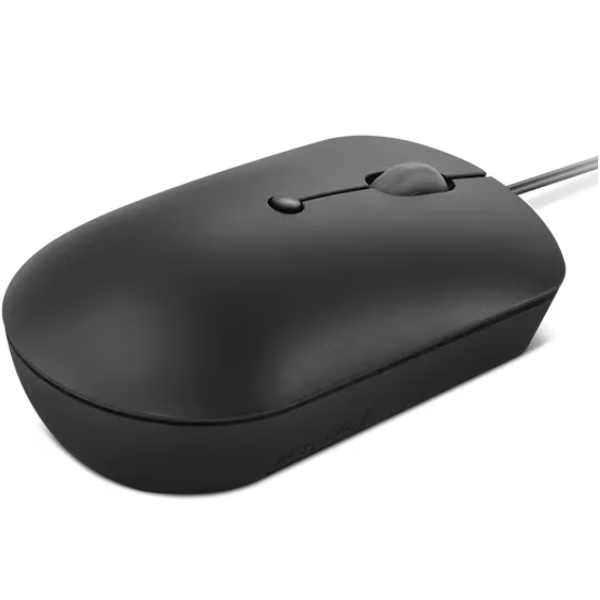 Lenovo 400 USB-C Wired Compact Mouse - Black - كسر زيرو