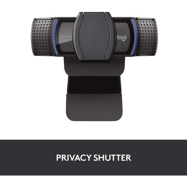 Logitech HD Pro Webcam C920s - منطقة واسعة