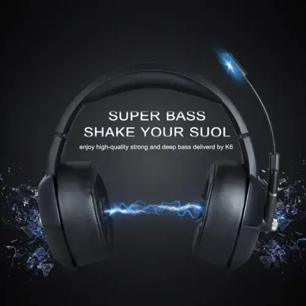 قِطع خاصة - ONIKUMA K6 Stereo Gaming Headset - المايك لا يعمل