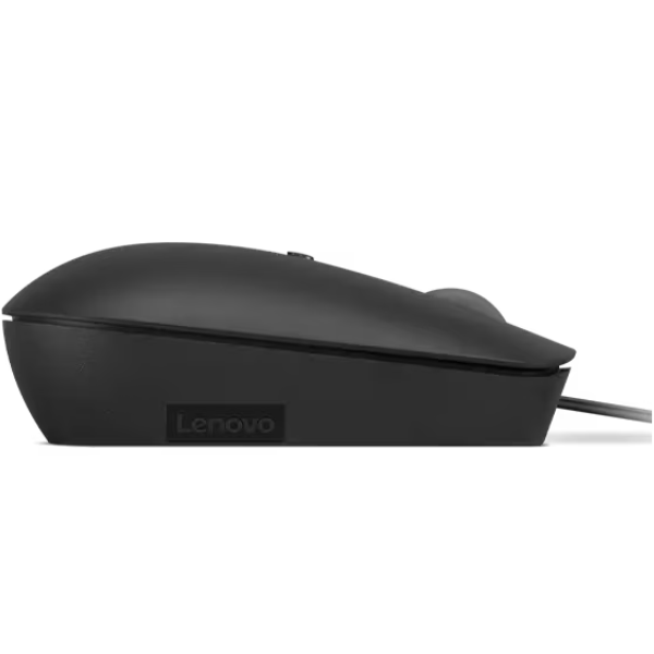 Lenovo 400 USB-C Wired Compact Mouse - Black - كسر زيرو