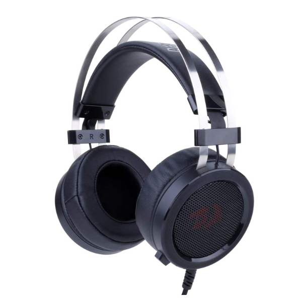 Redragon H901 Gaming Headset, Over-Ear Design, Noise-Cancelling Microphone, RGB Lighting, Comfortable Ear Cushions, for PC