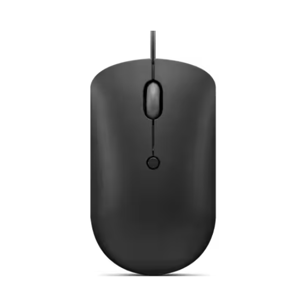 Lenovo 400 USB-C Wired Compact Mouse - Black - كسر زيرو