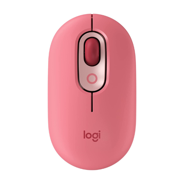 Logitech POP Wireless Mouse, Customizable Emojis, Compact Design, Silent Clicks