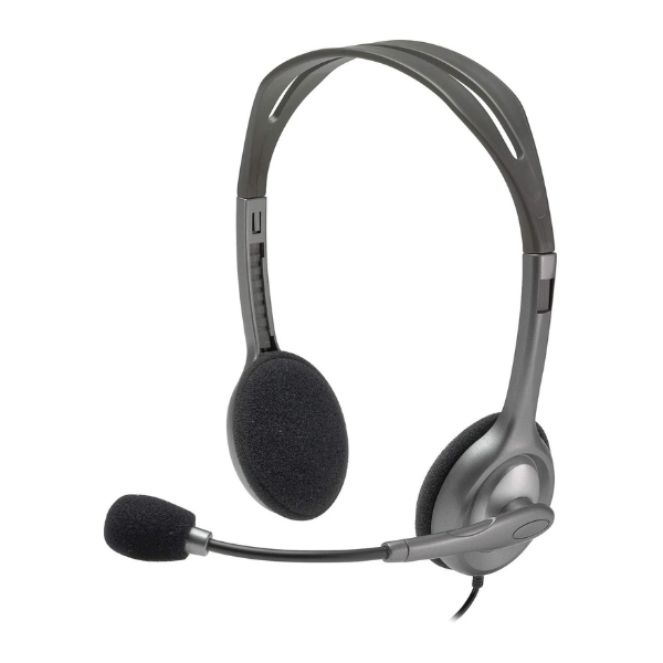 Logitech H110 Stereo Headset - Black - كسر زيرو