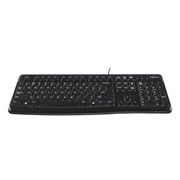 لوحة مفاتيح الكمبيوتر القياسية Logitech K120 USB (صندوق مفتوح)