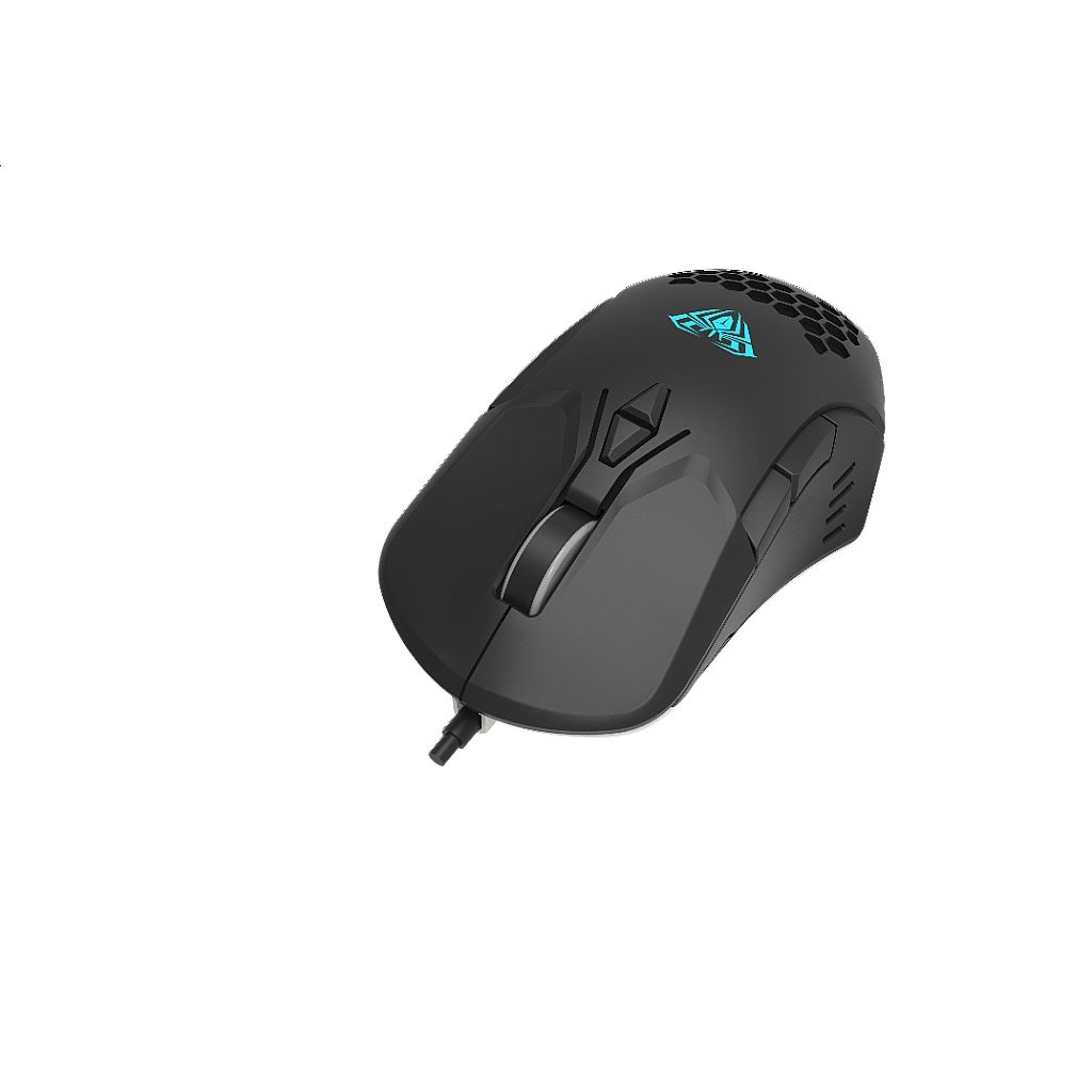 AULA F809 Wired USB Backlit Gaming Mouse, Programmable Macros, Adjustable DPI, Ergonomic Design